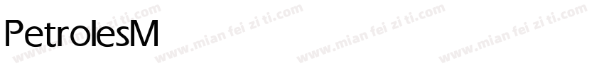 Petroles Medium字体转换